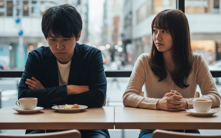 無口な男記事のアイキャッチ