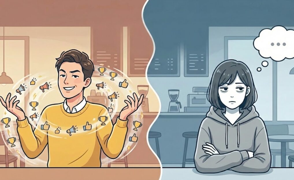 自分の話ばかりする男アイキャッチ