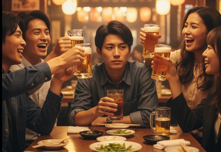 飲めない友達もやっぱり退屈…